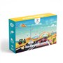 La Manuli 6000 Perles à Repasser Lot de "Amazing Vehicles" 5 mm 10 couleurs avec Plaques Plaquées, Accessoires, Compatible avec 