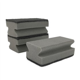 IDEA HOME 3 Pièces Èponge de Nettoyage pour Barbecue - Èponges Universelles