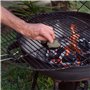 IDEA HOME 3 Pièces Èponge de Nettoyage pour Barbecue - Èponges Universelles, Nettoyeur de Casseroles - Nettoyeur de Gril, Noir-G