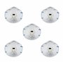 3M 8822PRO5 FFP2 Lot de 5 masques respiratoires pour ponçage manuel et outils électriques