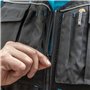 Högert Technik Gilet à outils noir uni | Tissu 100% polyester Oxford 600D | Gilet de travail | Gilet de travail pour homme avec 