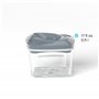 Dafi Boite Sous Vide Alimentaire SeeYoo, Lot de 5 pcs, Gris - Pompe incluse, sans BPA, Anti-fuite - Prolongation de la durée de 