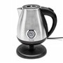 Huslog Bouilloire Électrique Rétro 1,7L, 2200W, Thermomètre Intégré, Chauffage Rapide, Acier Inoxydable, Sans Fil avec Base 360°