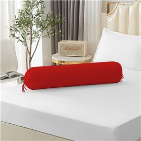Lot de 2 housses de traversin roulées de 35 x 106 cm (housse uniquement