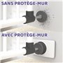 WunderHippo – 4X Patins de Protection Murale – Protection Murale sans Perçage – Grille et Barrière de Sécurité pour Escalier & P