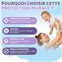 WunderHippo – 4X Patins de Protection Murale – Protection Murale sans Perçage – Grille et Barrière de Sécurité pour Escalier & P