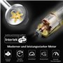 Lehmann Chopsui Mixeur plongeant 1200 W, Mixeur Plongeur avec 8 niveaux de vitesse en acier inoxydable, Mixeur blender pour Alim