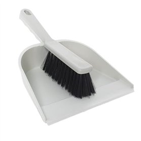 York Ensemble balayette et Pelle à poussière - en granulés Gris - 23 x 32 x 11 cm
