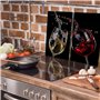 TMK Plaque de protection universelle pour plaque de cuisson 2 x 30 x 52 cm 2 pieces Pour plaques de cuisson Protection contre le
