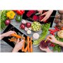 TMK Plaque de protection universelle pour plaque de cuisson 2 x 30 x 52 cm 2 pieces Pour plaques de cuisson Protection contre le