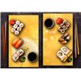 TMK Lot de 2 cache-plaques de cuisson de 30 x 52 cm avec plaque vitrocéramique, protection contre les éclaboussures, plaque en v