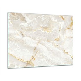 TMK Plaque de protection en verre pour cuisinière électrique à induction - 60 x 52 cm - Protection anti-éclaboussures - Plaque e