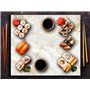 TMK Plaque de protection en verre pour cuisinière électrique à induction - 60 x 52 cm - Protection anti-éclaboussures - Plaque e