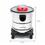 LEHMANN Haddo Aspirateur Industriel 2000W | pour cheminée avec Double système de Filtration | Sec Humide avec réservoir de 20 li