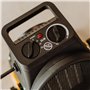 Lehmann Chauffage soufflant Thermoventilateur électrique pour chauffage rapide | 2000 W | Thermostat | 3 niveaux | Ajustement d'