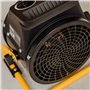 Lehmann Chauffage soufflant Thermoventilateur électrique pour chauffage rapide | 2000 W | Thermostat | 3 niveaux | Ajustement d'