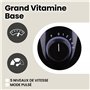 Mixeur sur socle multi-usages ZEEGMA GRAND VITAMINE BASE, puissance de crête de 1829 W, blender à gobelet de 2,2 litres, 5 vites