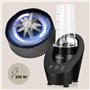 ZEEGMA VITAMINE FERRO Blender Électrique pour Cocktails et Smoothies, Entraînement Magnétique, 200W Mixeur Personnel, Mini Blend