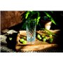 Glasmark Krosno Lot De 6 Verres à Eau Boire En Verre Highball Verres à Cocktail De Forme Classique Résistants Au Lave-Vaisselle 