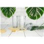 Glasmark Krosno Lot De 6 Verres à Eau Boire En Verre Highball Verres à Cocktail De Forme Classique Résistants Au Lave-Vaisselle 