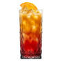 Glasmark Krosno Lot De 6 Verres à Eau Boire En Verre Highball Verres à Cocktail De Forme Classique Résistants Au Lave-Vaisselle 