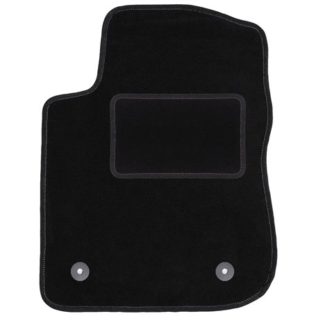 Wielganizator Tapis de Sol en Velours pour Peugeot 2008 I Crossover (2013-2019) - Noir