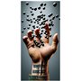 Rubber-Steel Balls in 50 Caliber 100 pcs Hard Mix Rubber Steel Balls Paintballs Reballs Resuable Projectiles Powerballs for Self