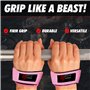 MuscleForge Sangle de Tirage pour Musculation - Sangle pour Musculation de Poignet - Bande de Tirage pour Musculation - Sangles 