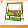 Clever Leon Ensemble De Piquets Au Sol Universels 4 Piquets pour Balançoire Et Trampoline en Acier Galvanisé À Chaud Accessoires