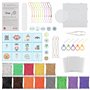 La Manuli Perles à Repasser Halloween Set 6000 pièces 5mm Fusible Perles Bricolage Enfant, avec Plaques de Perles à Repasser et 