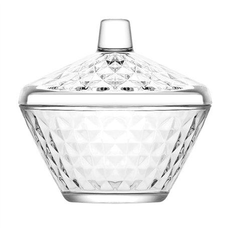 Vilde Sucrier en verre avec couvercle 330 ml