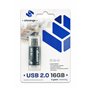 STORANGE Clé USB 16 Go 2.0 Basic Noire