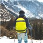 Retoo Housse de Sac à Dos Réfléchissante 20L Imperméable Couverture Anti-Pluie Étanche Anti-Poussière Résistant pour Camping Ran