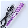 brosse à friser en spirale revêtement céramique antistatique de haute q