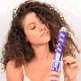 Retoo Fer à friser en céramique bigoudi grandes boucles, brosse à friser en spirale revêtement céramique antistatique de haute q