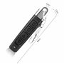 Retoo Telecommande Universelle Portail, 4 Boutons pour Porte de Garage, 433,92 MHz, 4 Canaux Telecommande, Duplicateur pour Port