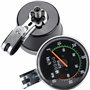 Retoo Compteur de vélo pour vélo et Ordinateur étanche mécanique analogique avec données précises rétro Compteur de Vitesse Acce