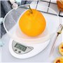Retoo Balance de Cuisine Électronique de Haute Précision, Écran LCD, Capacité de charge 5 kg, Capacité du bol 800 ml, Alimentati