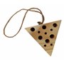 Wooden World - Hôtel pour Insectes – Abris écologique Naturel en Bois pour Insectes - Triangle inversé