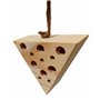 Wooden World - Hôtel pour Insectes – Abris écologique Naturel en Bois pour Insectes - Triangle inversé