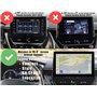 craVeDRIVE Support automatique de téléphone portable pour Toyota Corolla XII E21 2022+ - Support de téléphone portable pour voit