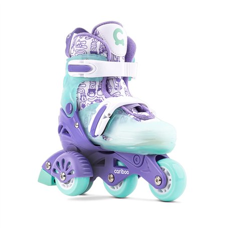 Cariboo Step One Roller Rollers Enfant Fille Garcon Patin à Roulette Enfant Les Roues De Stabilisation Latérales