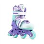 Cariboo Step One Roller Rollers Enfant Fille Garcon Patin à Roulette Enfant Les Roues De Stabilisation Latérales, Réglage De La 