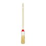 M7 Set de 6 Pinceaux 3 Plats 3 Ronds 0 "1.5" 2 "4" 6" Série 04 pour Travaux de Peinture avec Peintures et Vernis Couverture Unif