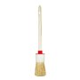 M7 Set de 6 Pinceaux 3 Plats 3 Ronds 0 "1.5" 2 "4" 6" Série 04 pour Travaux de Peinture avec Peintures et Vernis Couverture Unif