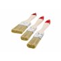 2 x 1 - Idéal pour Peinture et Rénovation avec Vernis - Poils Naturels pour Une Applica