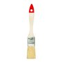 M7 - Lot de 3 Pinceaux Plats : 1 x 1,5", 2 x 1 - Idéal pour Peinture et Rénovation avec Vernis - Poils Naturels pour Une Applica