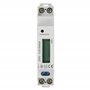 Miratic Compteur Electrique Pour 1 Phase avec Certificat MID Largeur 1 Module 40A montage DIN TH-35mm