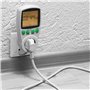 Miratic Programmateur Electrique Prise Electrique Minuterie 16 Programmes Plusieurs Modes de Fonctionnement
