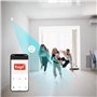 MIRATIC M1-MS-600/W Detecteur de Mouvement Exterieur avec Wi-FI pour Maison Connectée Capteur de Mouvement PIR avec Tuya pour Sy